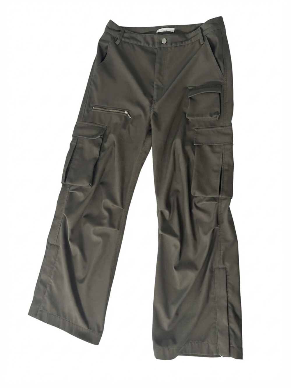 OAK + FORT Women's Cargo Pants - Olive